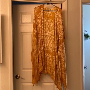 NWT oversized cardigan or bathing suit coverup